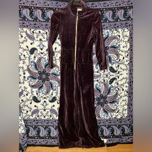 Paloma Wool Paufi velvet jumpsuit XS